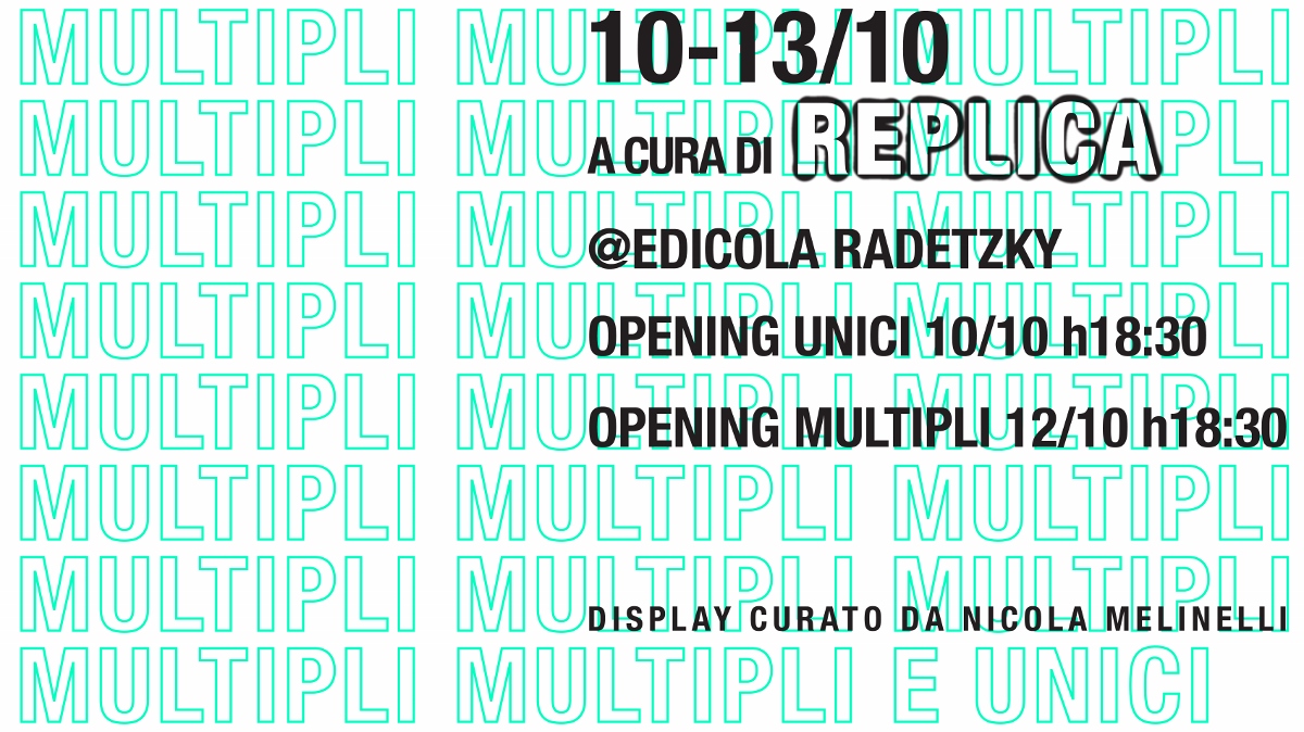 Replica – Multipli e unici